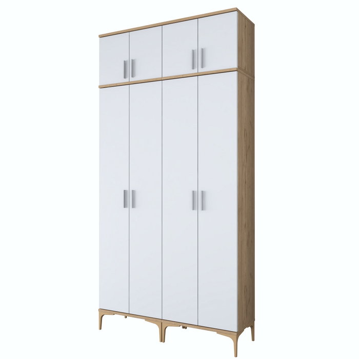 Hanah Home Soporte de Entrada EA161 - 4668 Nogal y Blanco